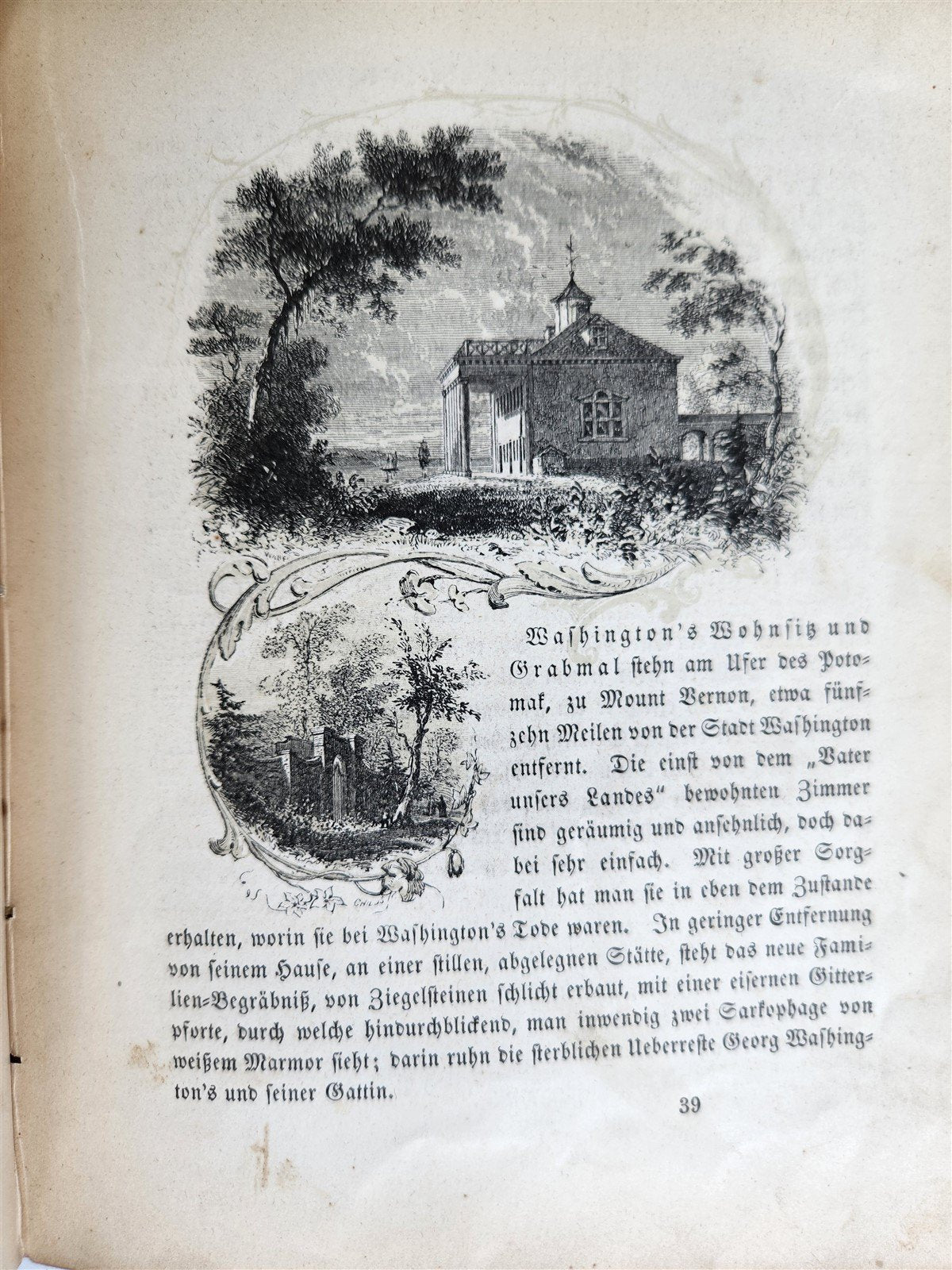 1866 PICTURES from HISTORY of AMERICA antique BILDER AUS DER GESCHICHTE AMERIKAS