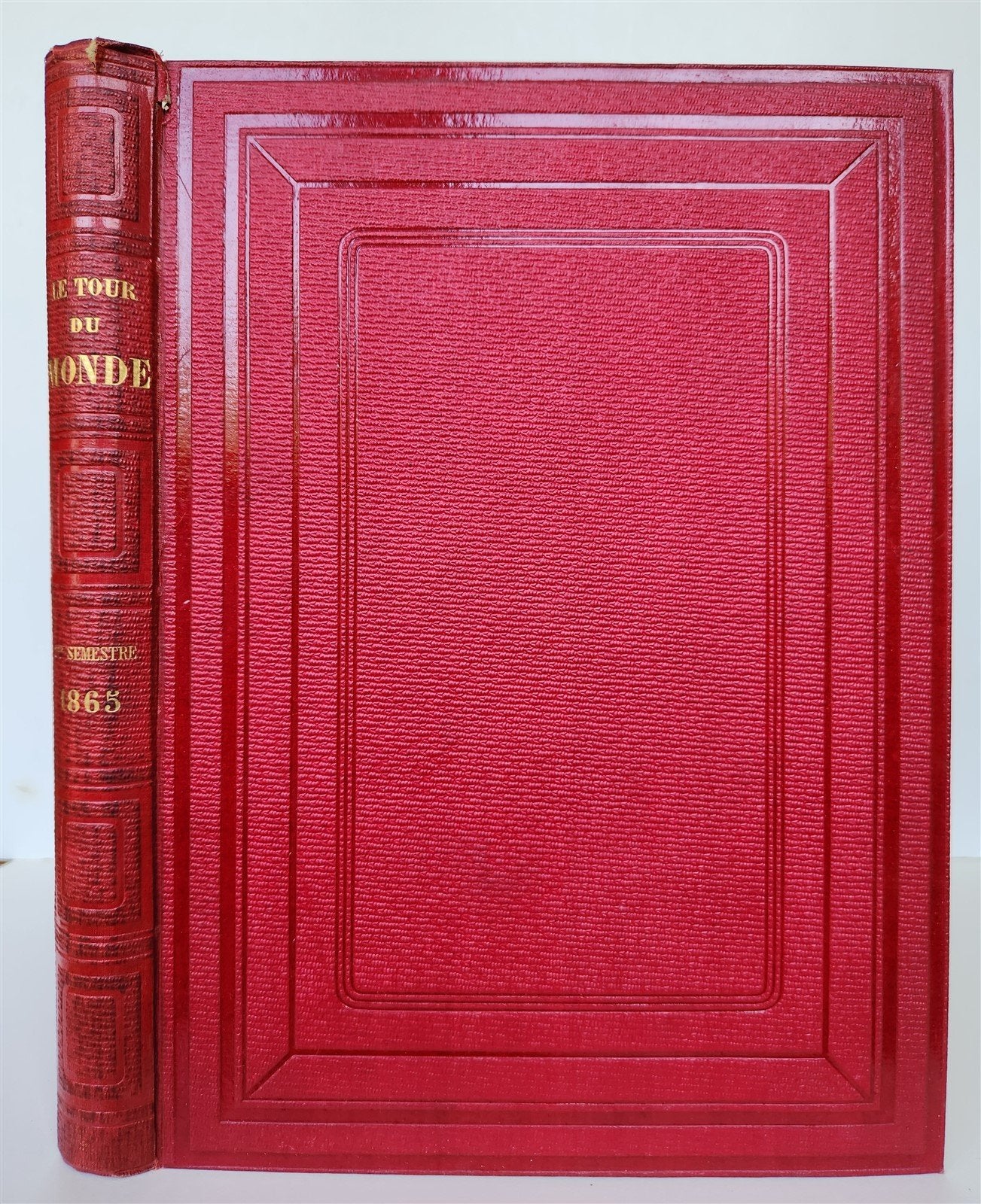 1865 HISTORY of VOYAGES ILLUSTRATED antique Russia Africa New Zealand S. America