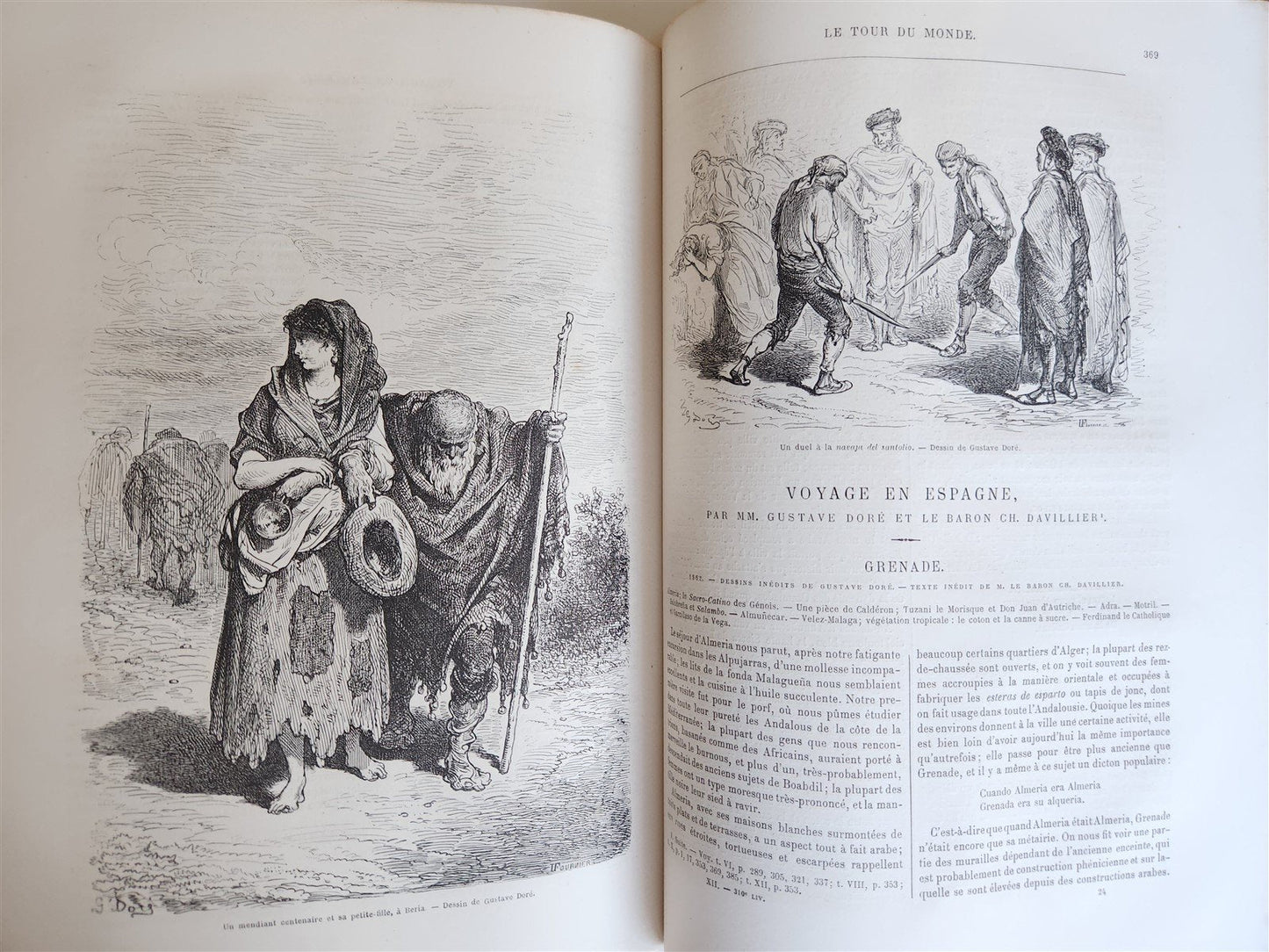 1865 HISTORY of VOYAGES ILLUSTRATED antique Russia Africa New Zealand S. America