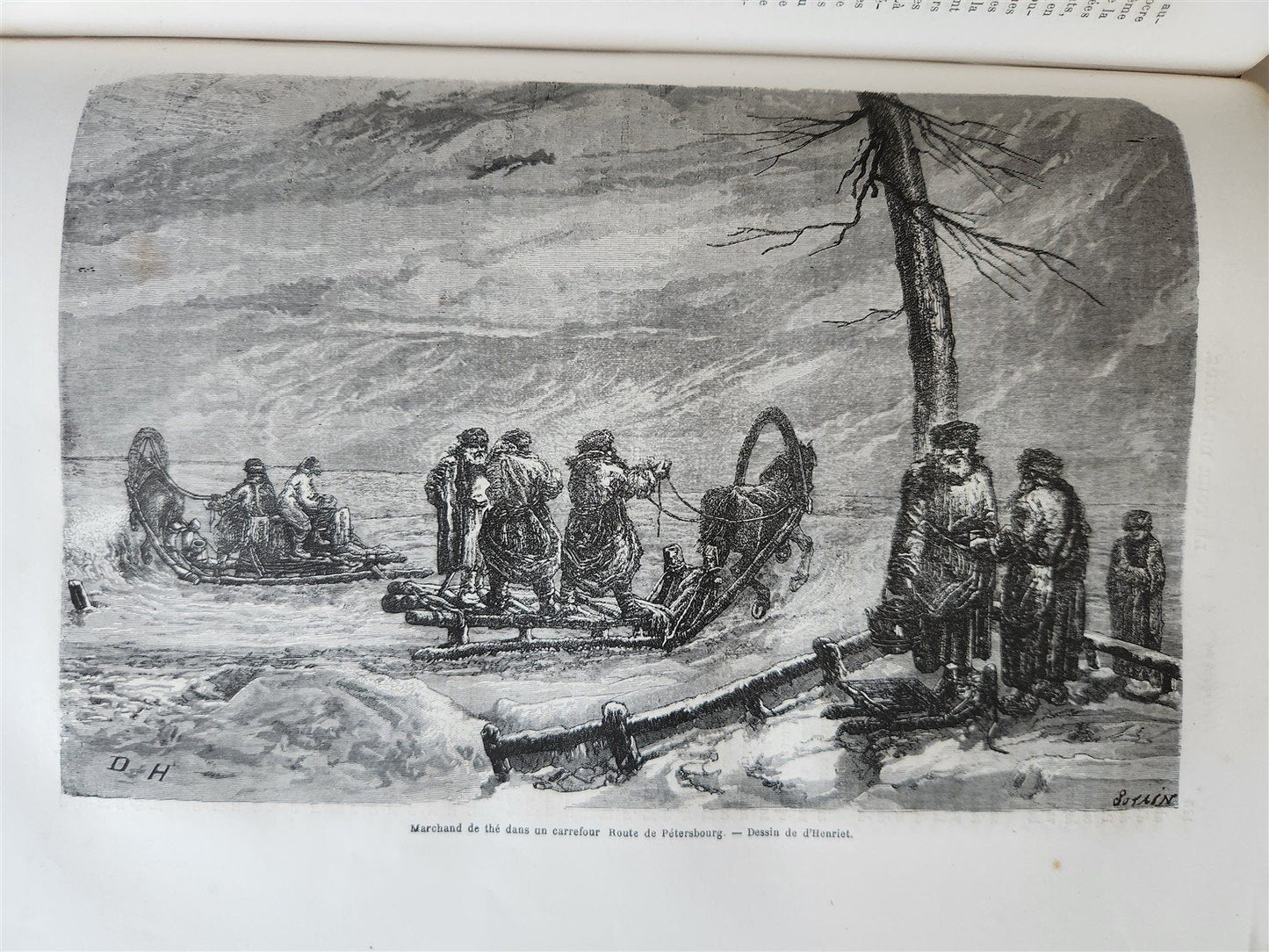 1865 HISTORY of VOYAGES ILLUSTRATED antique Russia Africa New Zealand S. America