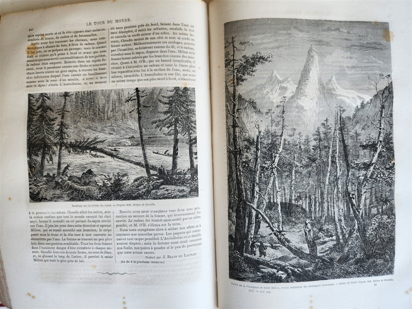 1866 HISTORY of VOYAGES ILLUSTRATED antique JAPAN & SOUTH AMERICA TRAVELS