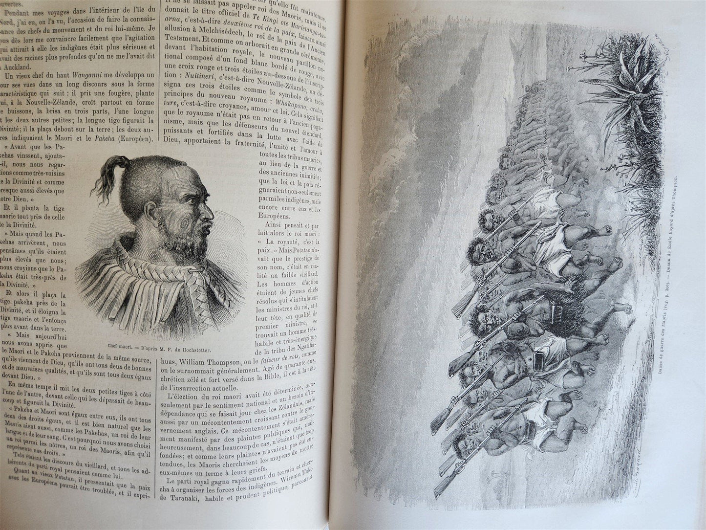 1865 HISTORY of VOYAGES ILLUSTRATED antique RUSSIA AFRICA NEW ZEALAND S. AMERICA