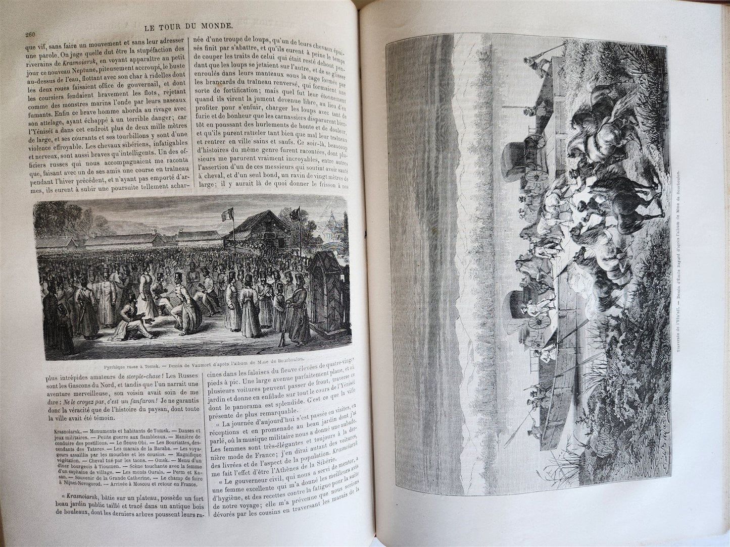 1865 HISTORY of VOYAGES ILLUSTRATED antique RUSSIA AFRICA NEW ZEALAND S. AMERICA