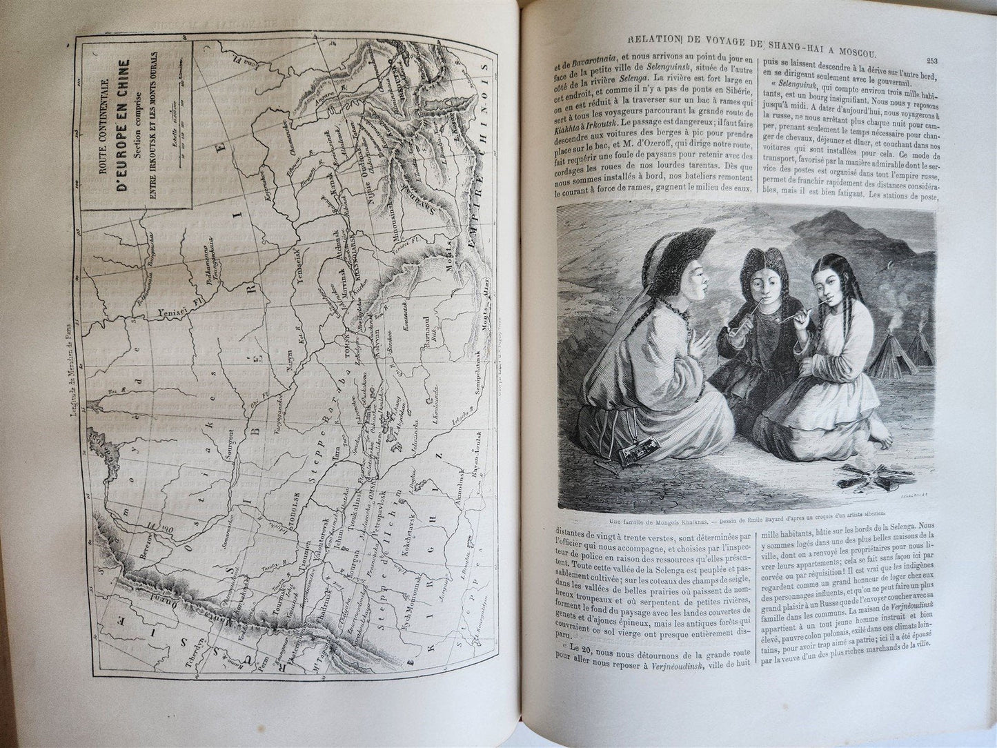 1865 HISTORY of VOYAGES ILLUSTRATED antique RUSSIA AFRICA NEW ZEALAND S. AMERICA