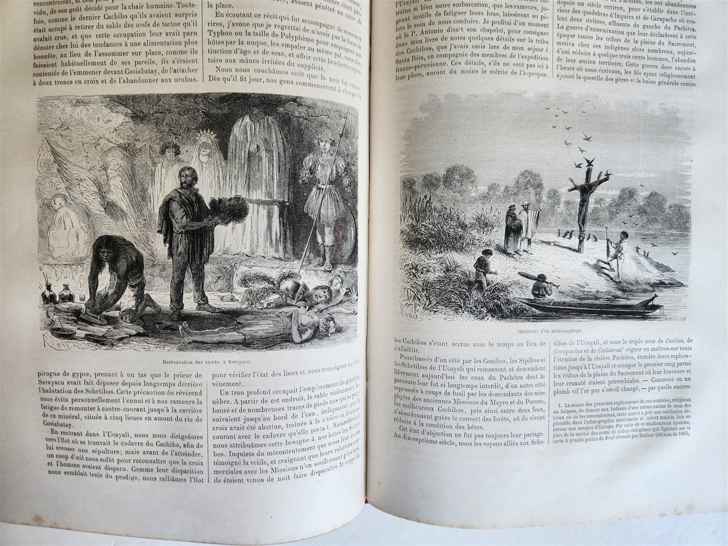1865 HISTORY of VOYAGES ILLUSTRATED antique RUSSIA AFRICA NEW ZEALAND S. AMERICA