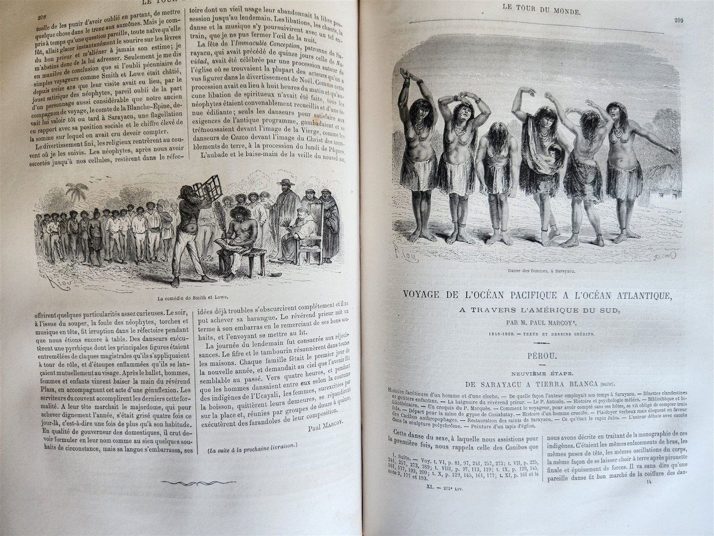 1865 HISTORY of VOYAGES ILLUSTRATED antique RUSSIA AFRICA NEW ZEALAND S. AMERICA