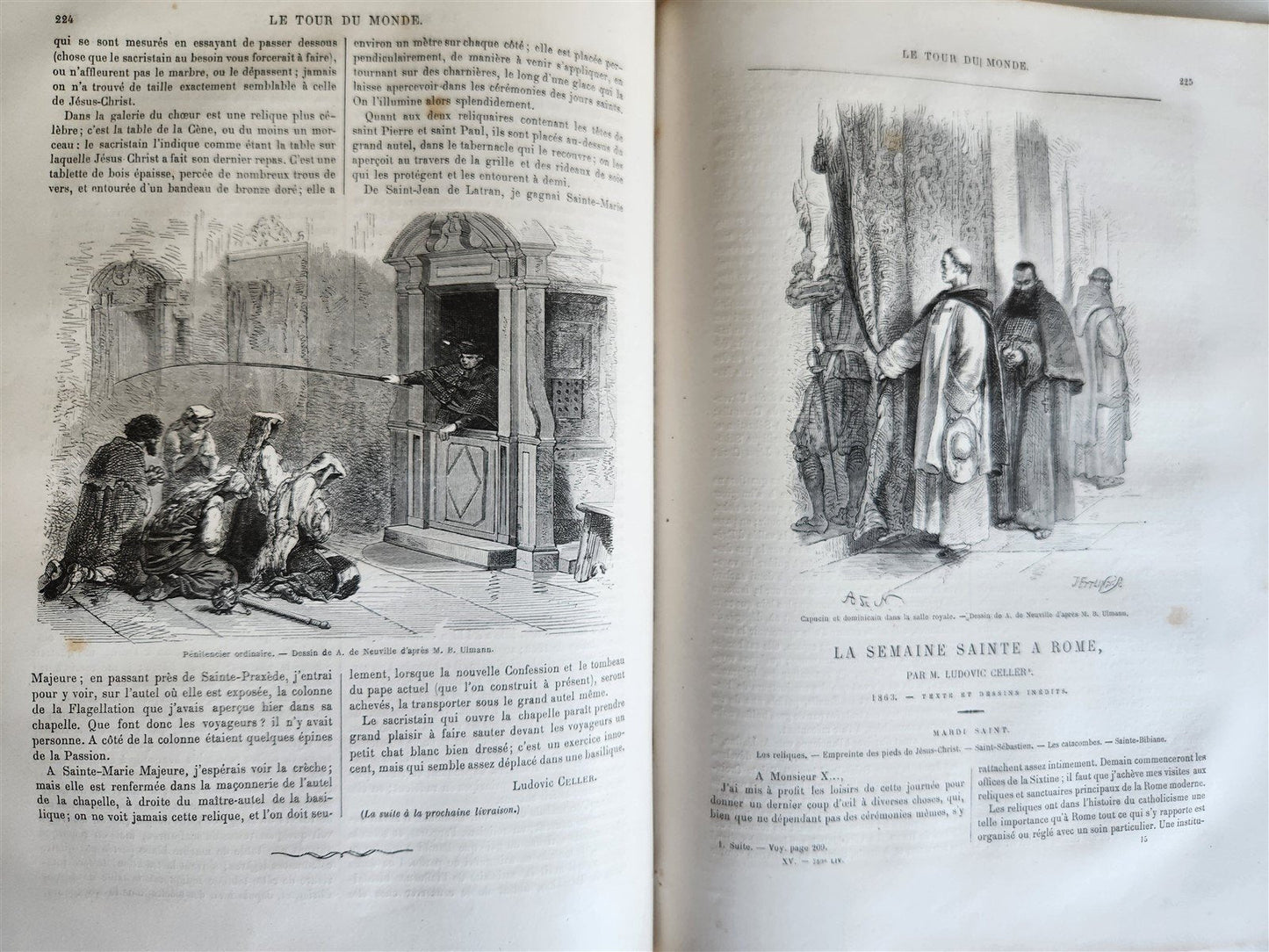 1867 HISTORY of VOYAGES ILLUSTRATED antique AFRICA and SOUTH AMERICA TRAVELS
