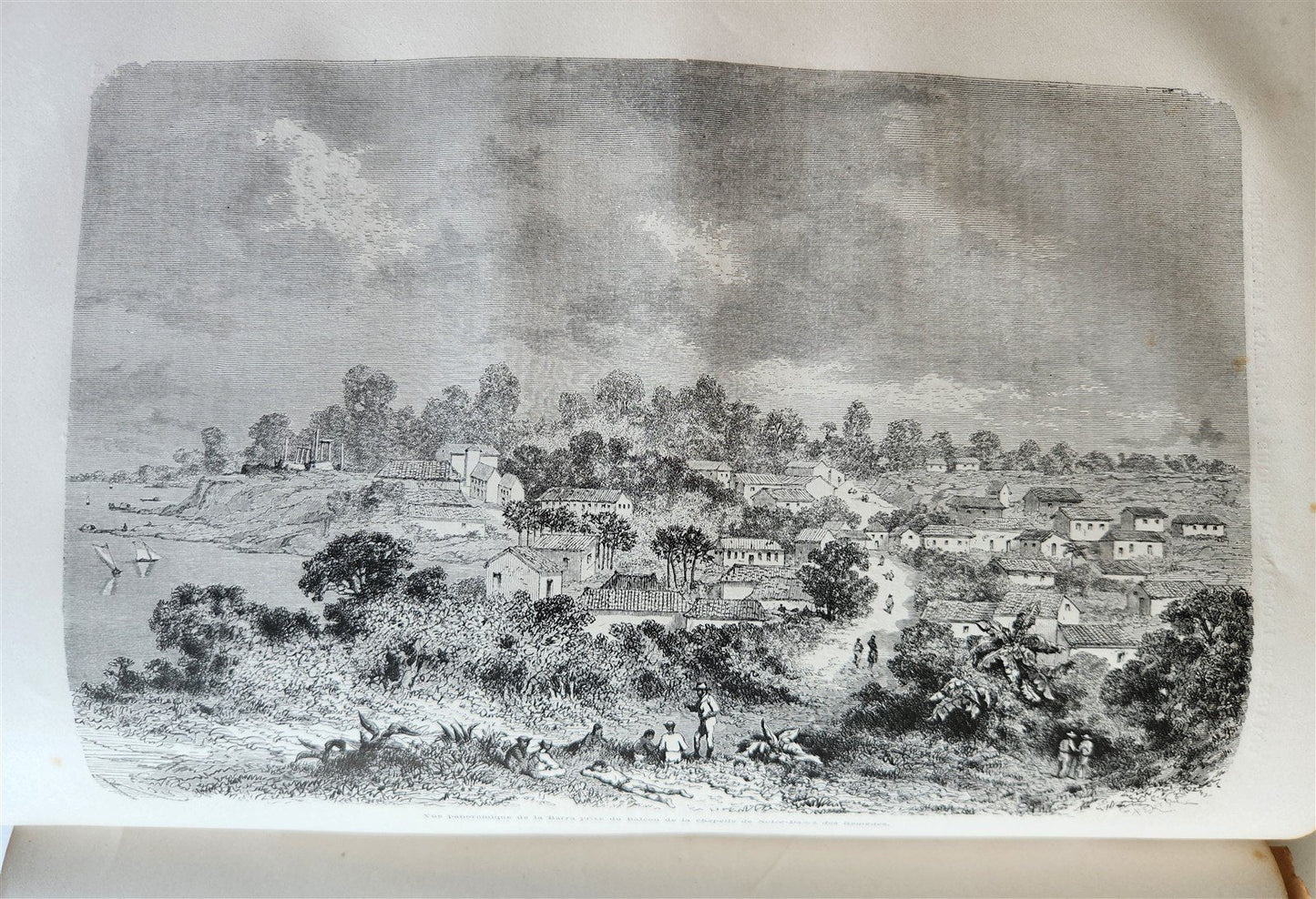 1867 HISTORY of VOYAGES ILLUSTRATED antique AFRICA and SOUTH AMERICA TRAVELS