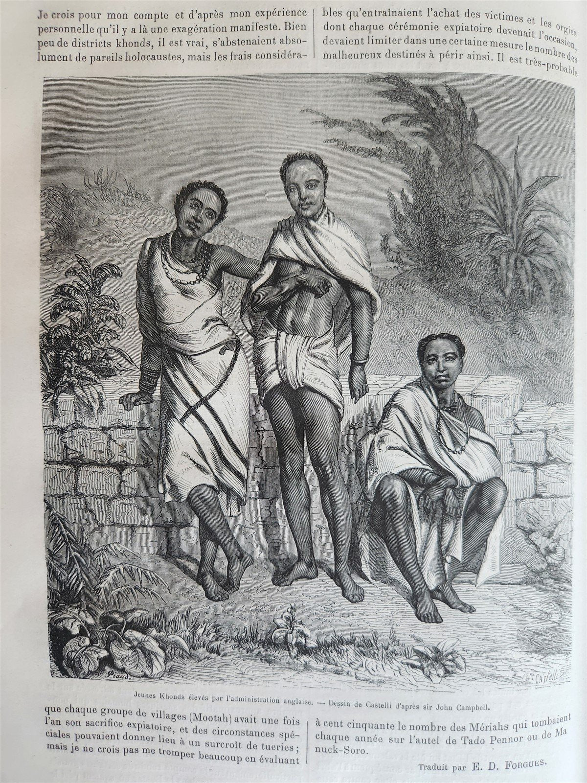 1864 HISTORY of VOYAGES ILLUSTRATED antique CHINA INDIA JAVA SOUTH AMERICA etc.