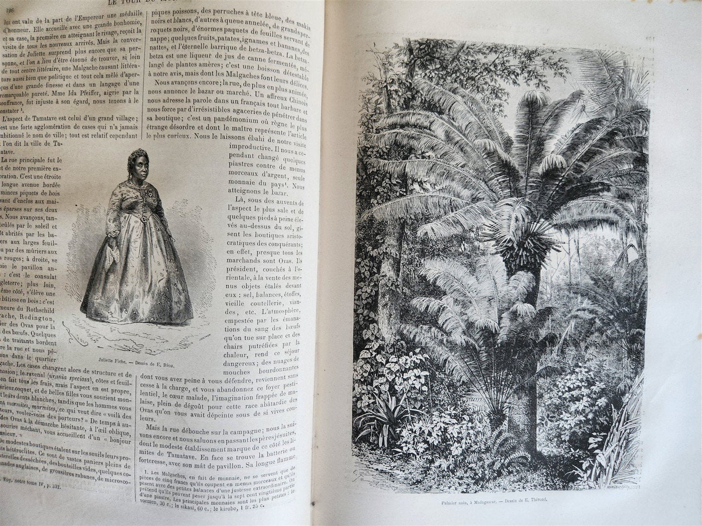 1864 HISTORY of VOYAGES ILLUSTRATED antique CHINA INDIA JAVA SOUTH AMERICA etc.