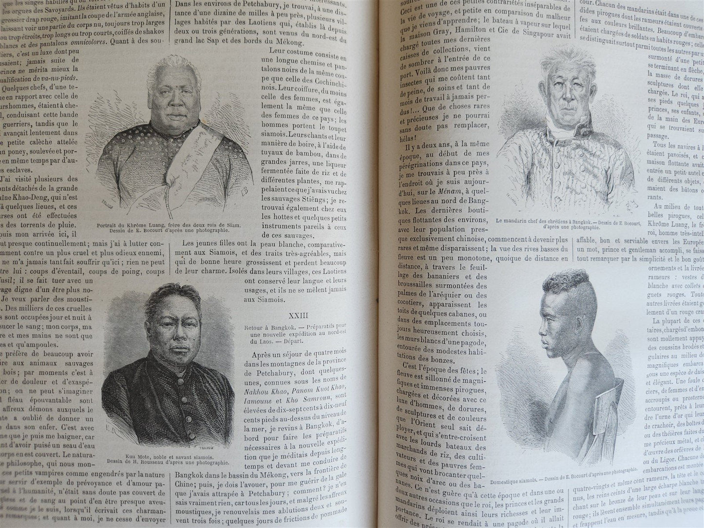 1863 HISTORY of VOYAGES ILLUSTRATED antique SIAM UNITED STATES INDIA TURKEY