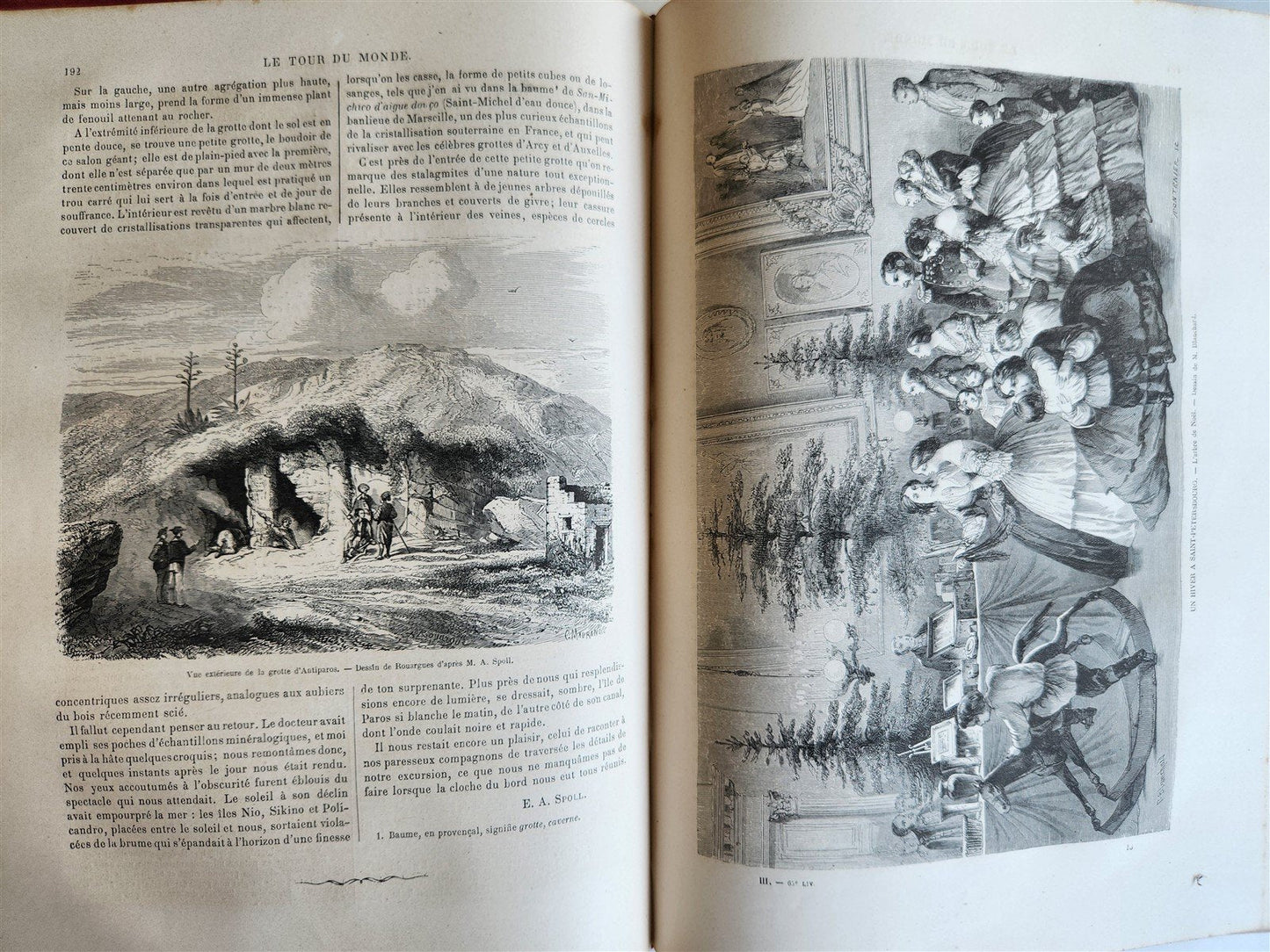1861 HISTORY of VOYAGES ILLUSTRATED antique USA CANADA SENEGAL AUSTRALIA TRAVELS