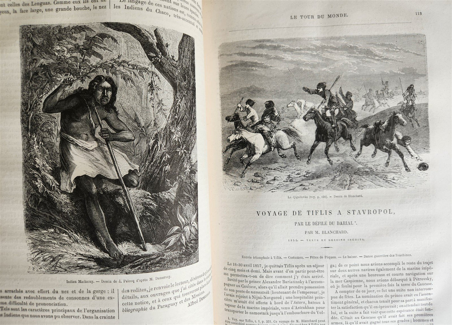 1861 HISTORY VOYAGES ILLUSTRATED antique CENTRAL ASIA AFGHANISTAN BRAZIL RUSSIA