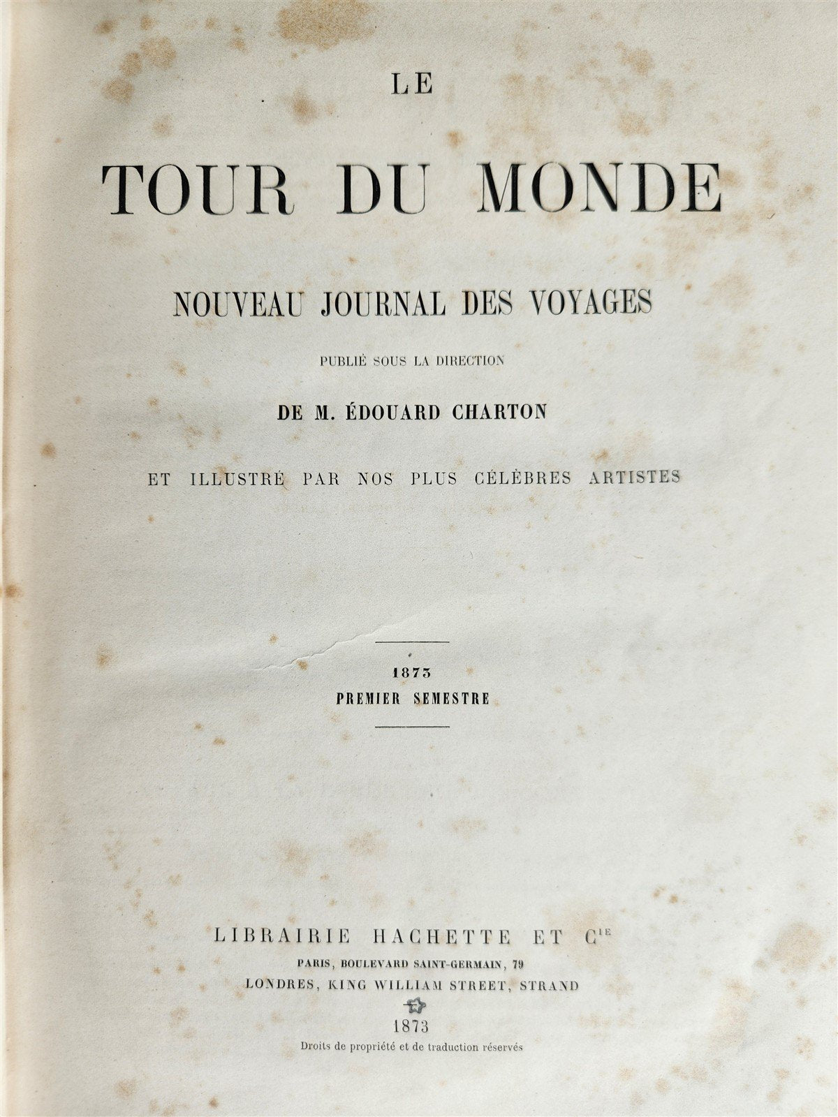 1873 HISTORY of VOYAGES ILLUSTRATED antique AFRICA JAPAN CENTRAL ASIA TURKESTAN