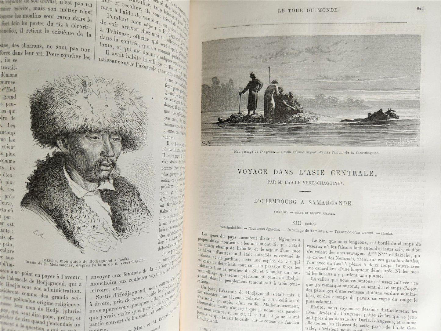 1873 HISTORY of VOYAGES ILLUSTRATED antique AFRICA JAPAN CENTRAL ASIA TURKESTAN