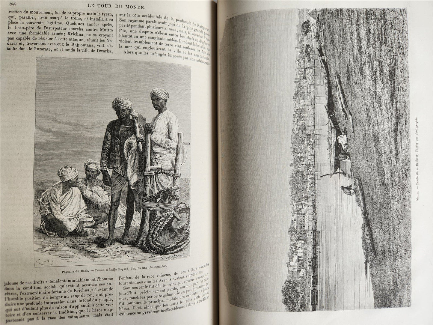 1875 HISTORY of VOYAGES ILLUSTRATED antique HAWAII INDIA AFRICA GREENLAND ITALY