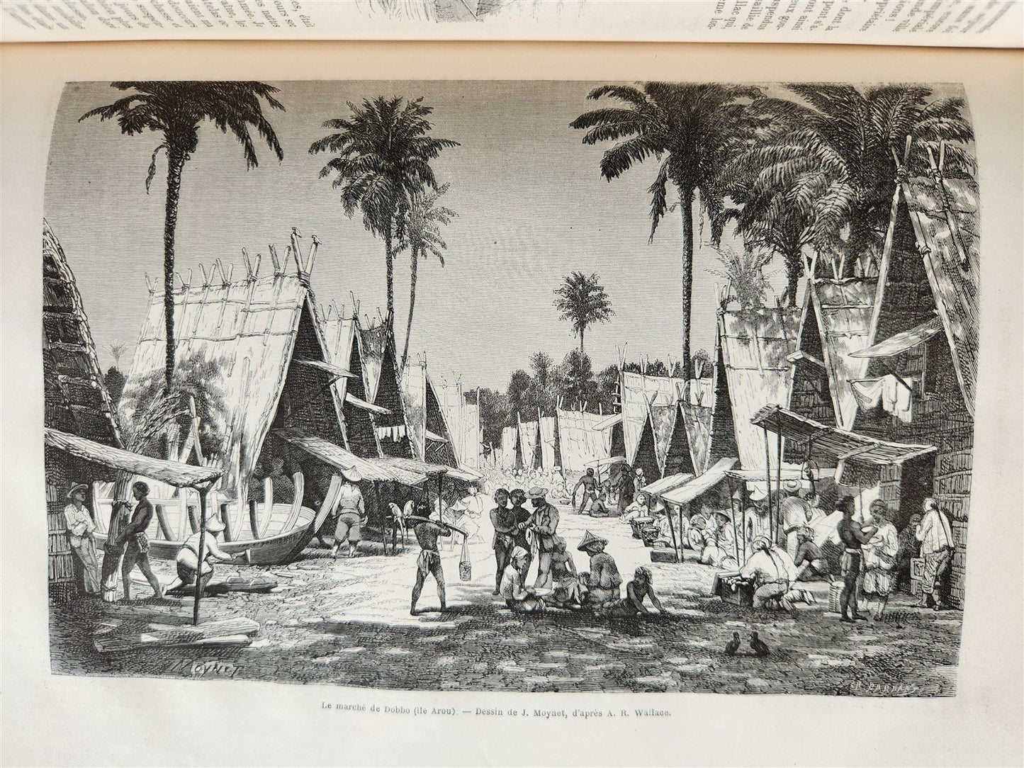 1875 HISTORY of VOYAGES ILLUSTRATED antique HAWAII INDIA AFRICA GREENLAND ITALY