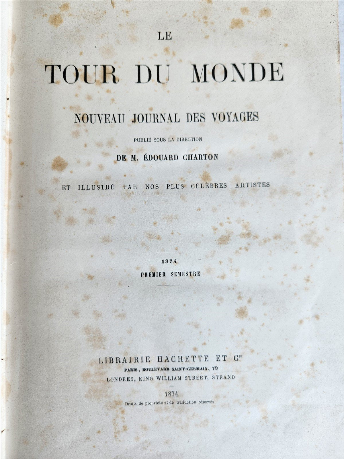 1874 HISTORY of VOYAGES ILLUSTRATED antique SOUTH AMERICA USA GREENLAND AFRICA