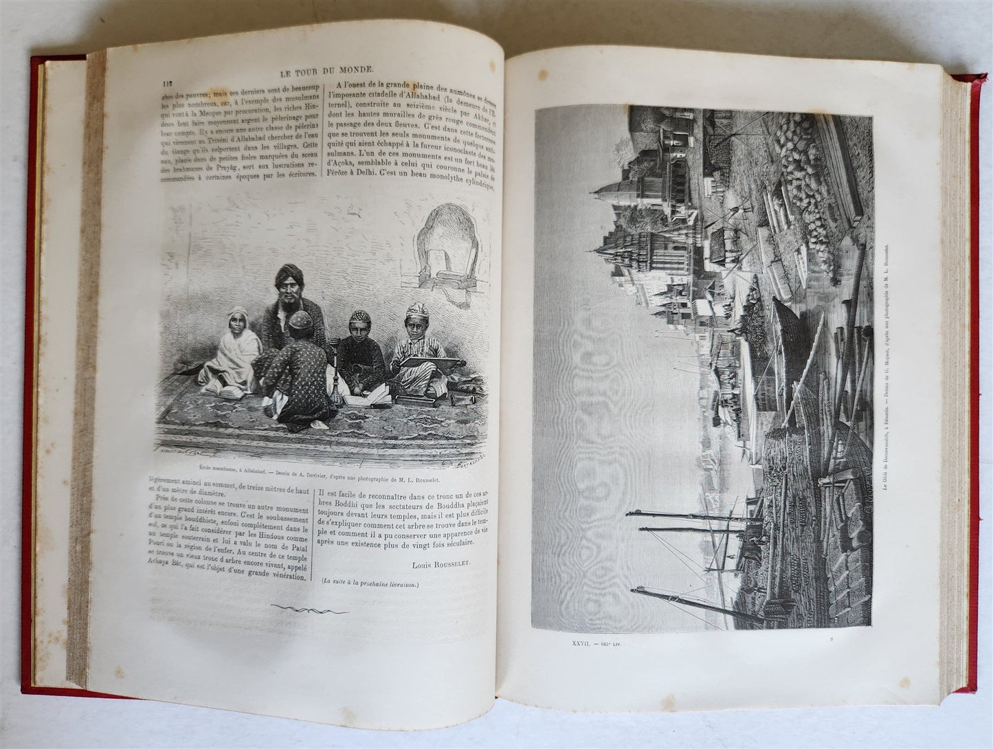 1874 HISTORY of VOYAGES ILLUSTRATED antique SOUTH AMERICA USA GREENLAND AFRICA