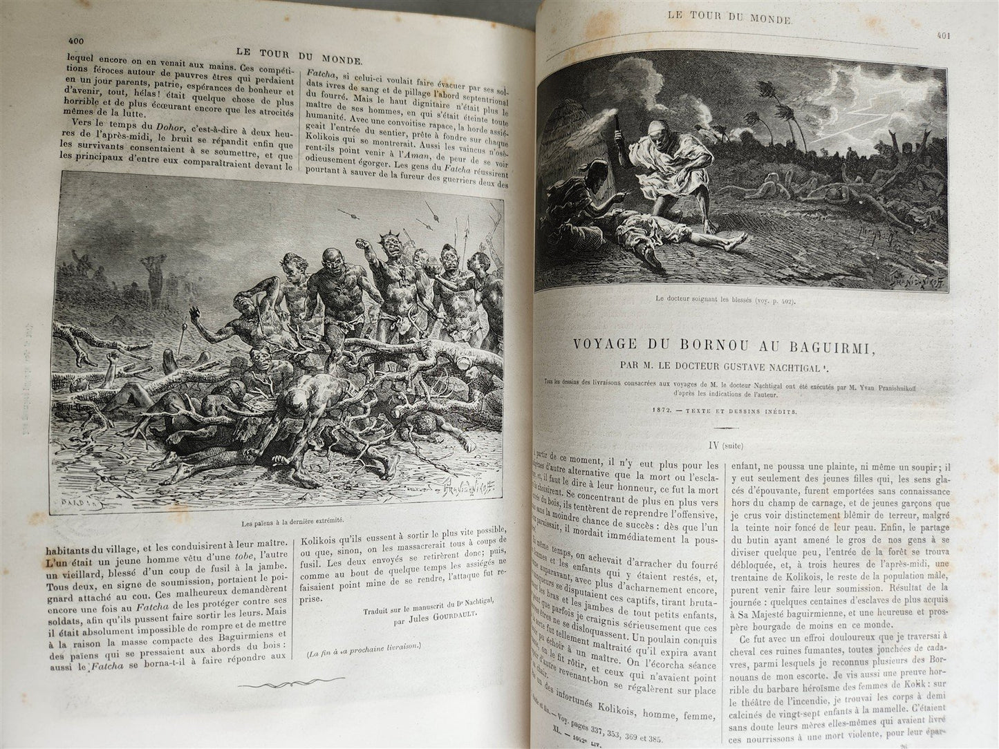 1880 HISTORY of VOYAGES ILLUSTRATED antique S. AMERICA ALGERIA SUMATRA AFRICA