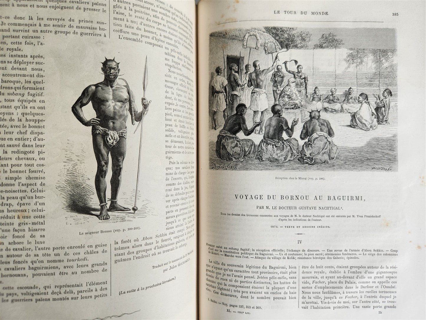 1880 HISTORY of VOYAGES ILLUSTRATED antique S. AMERICA ALGERIA SUMATRA AFRICA