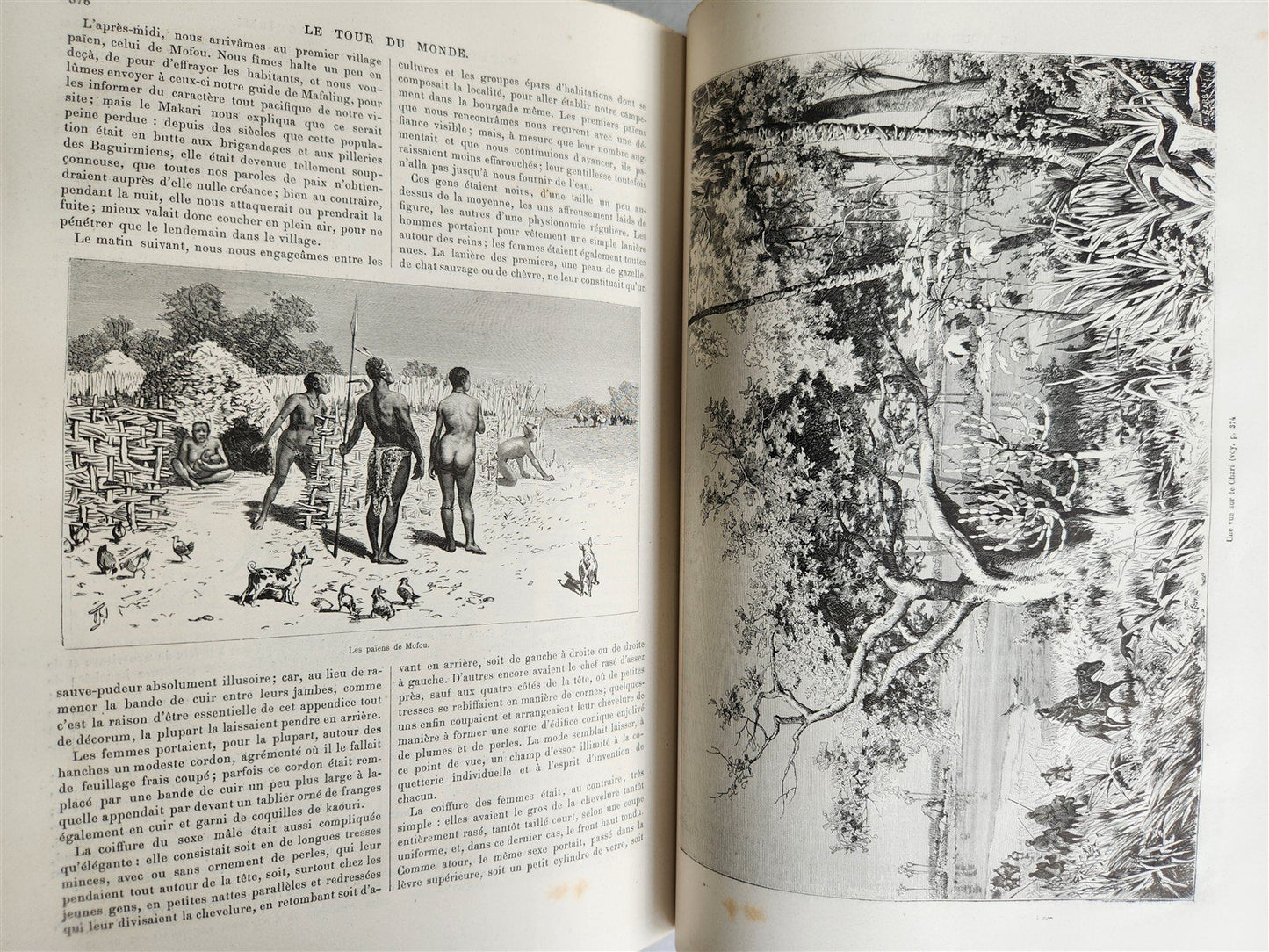 1880 HISTORY of VOYAGES ILLUSTRATED antique S. AMERICA ALGERIA SUMATRA AFRICA