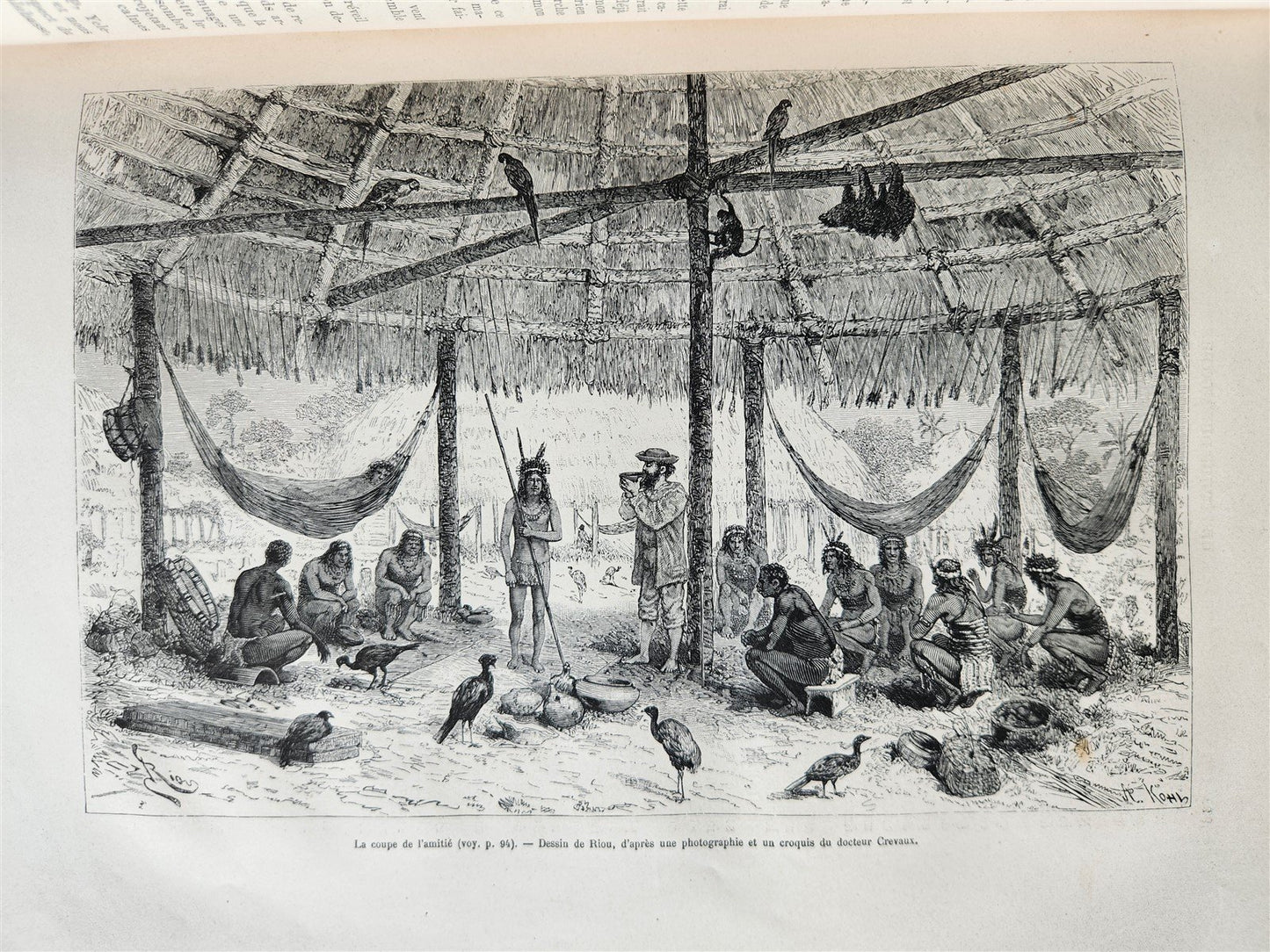 1880 HISTORY of VOYAGES ILLUSTRATED antique S. AMERICA ALGERIA SUMATRA AFRICA