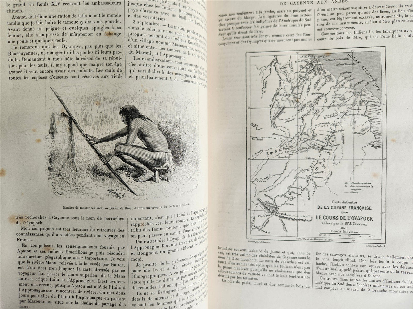 1880 HISTORY of VOYAGES ILLUSTRATED antique S. AMERICA ALGERIA SUMATRA AFRICA