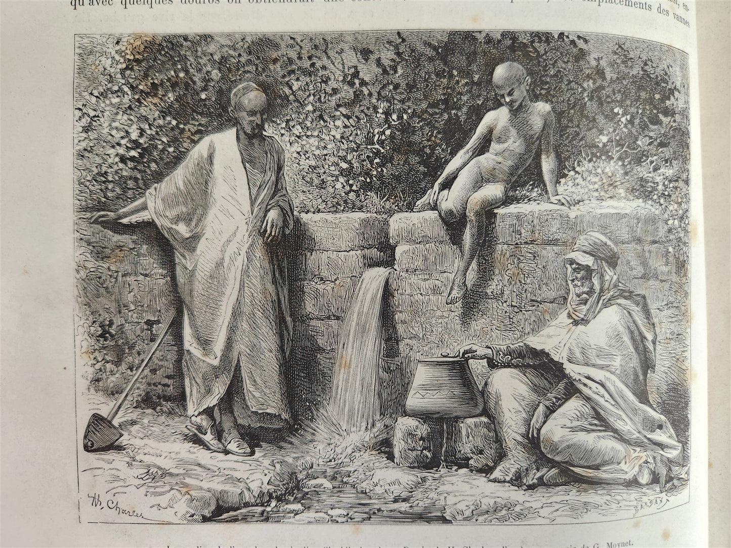 1880 HISTORY of VOYAGES ILLUSTRATED antique S. AMERICA ALGERIA SUMATRA AFRICA