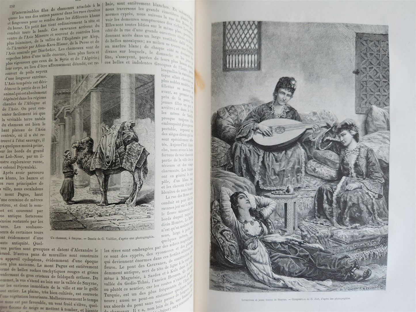 1880 HISTORY of VOYAGES ILLUSTRATED antique SYRIA AUSTRALIA LAOS VIETNAM PANAMA