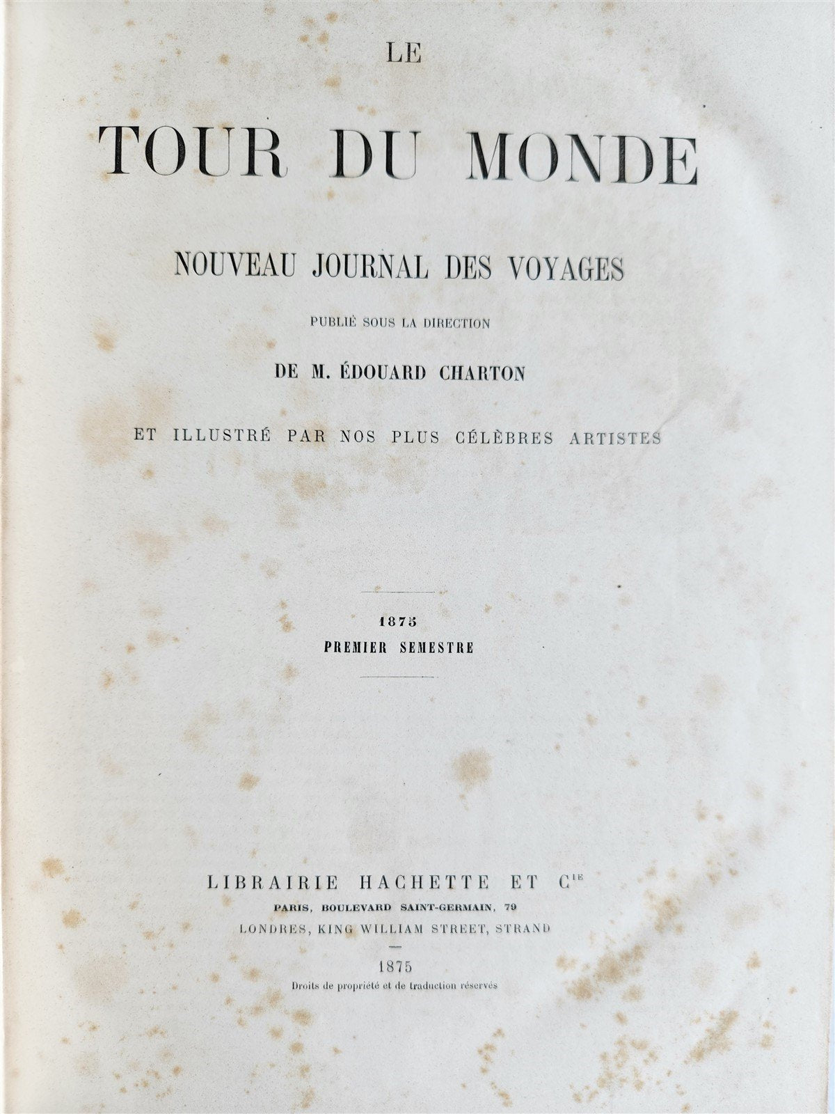 1875 HISTORY VOYAGES ILLUSTRATED antique ARMENIA TURKEY AFRICA S.AMERICA CHINA