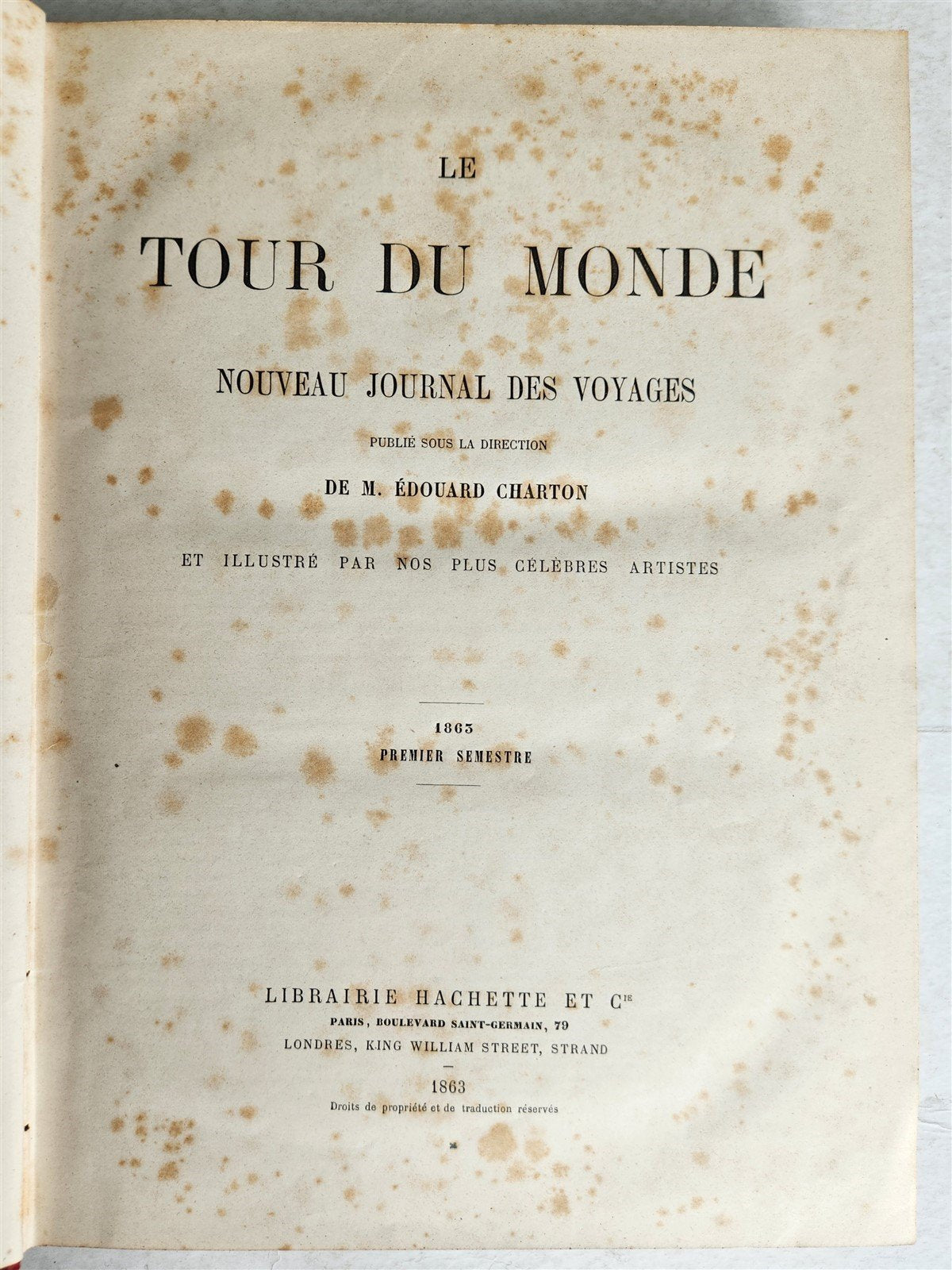 1863 HISTORY VOYAGES ILLUSTRATED antique CENTRAL ASIA SYRIA AFRICA ASSYRIA WIEN