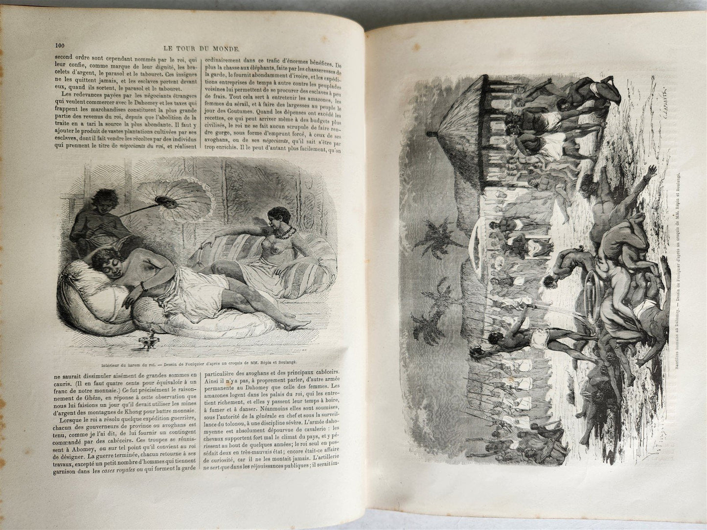 1863 HISTORY VOYAGES ILLUSTRATED antique CENTRAL ASIA SYRIA AFRICA ASSYRIA WIEN