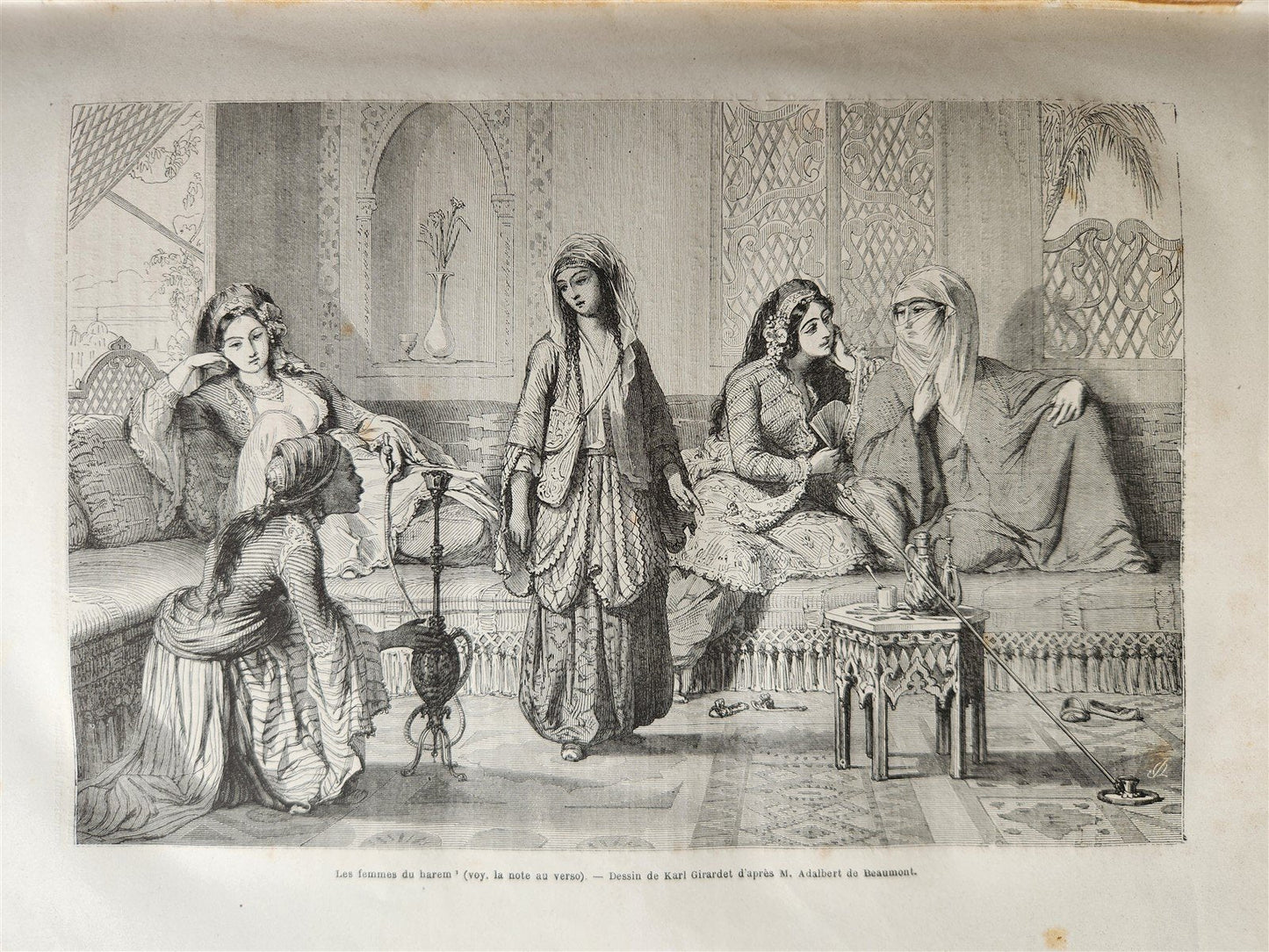 1863 HISTORY VOYAGES ILLUSTRATED antique CENTRAL ASIA SYRIA AFRICA ASSYRIA WIEN