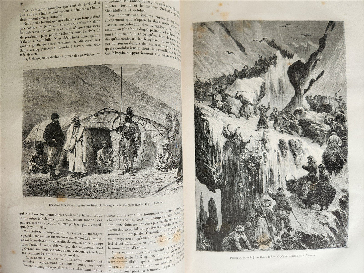 1878 HISTORY VOYAGES ILLUSTRATED antique TURKESTAN RUSSIA PERU VIETNAM S.AMERICA