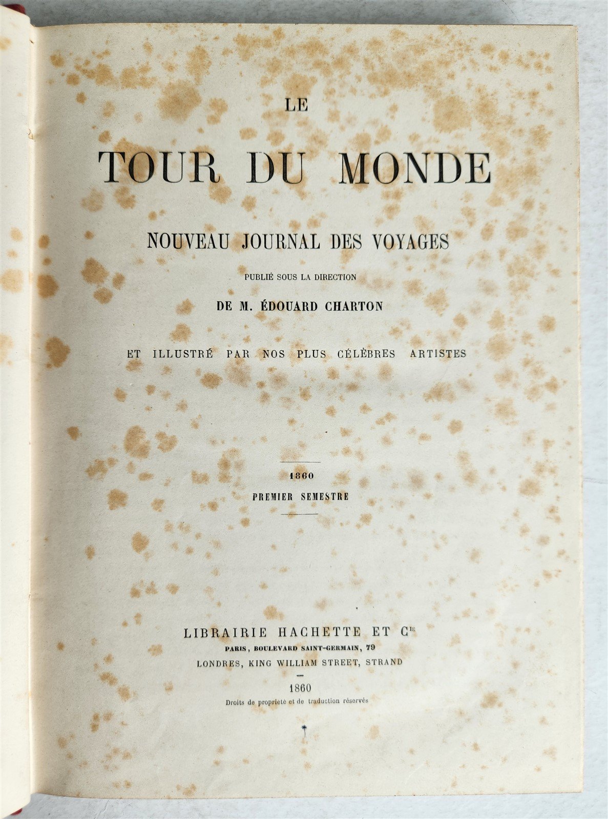 1860 HISTORY VOYAGES ILLUSTRATED antique AFRICA JAPAN USA NORTH POLE CAUCASUS