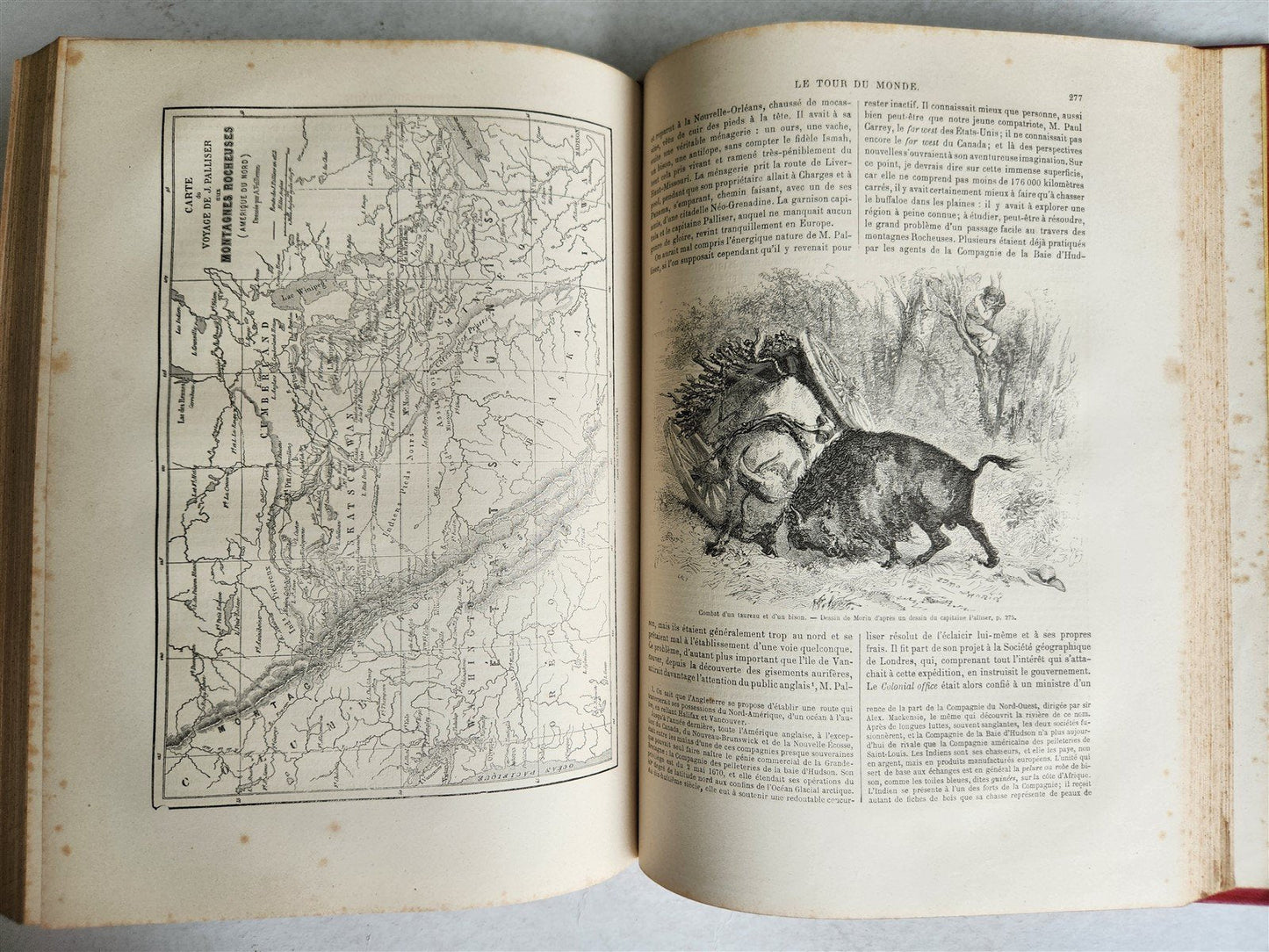 1860 HISTORY VOYAGES ILLUSTRATED antique AFRICA JAPAN USA NORTH POLE CAUCASUS