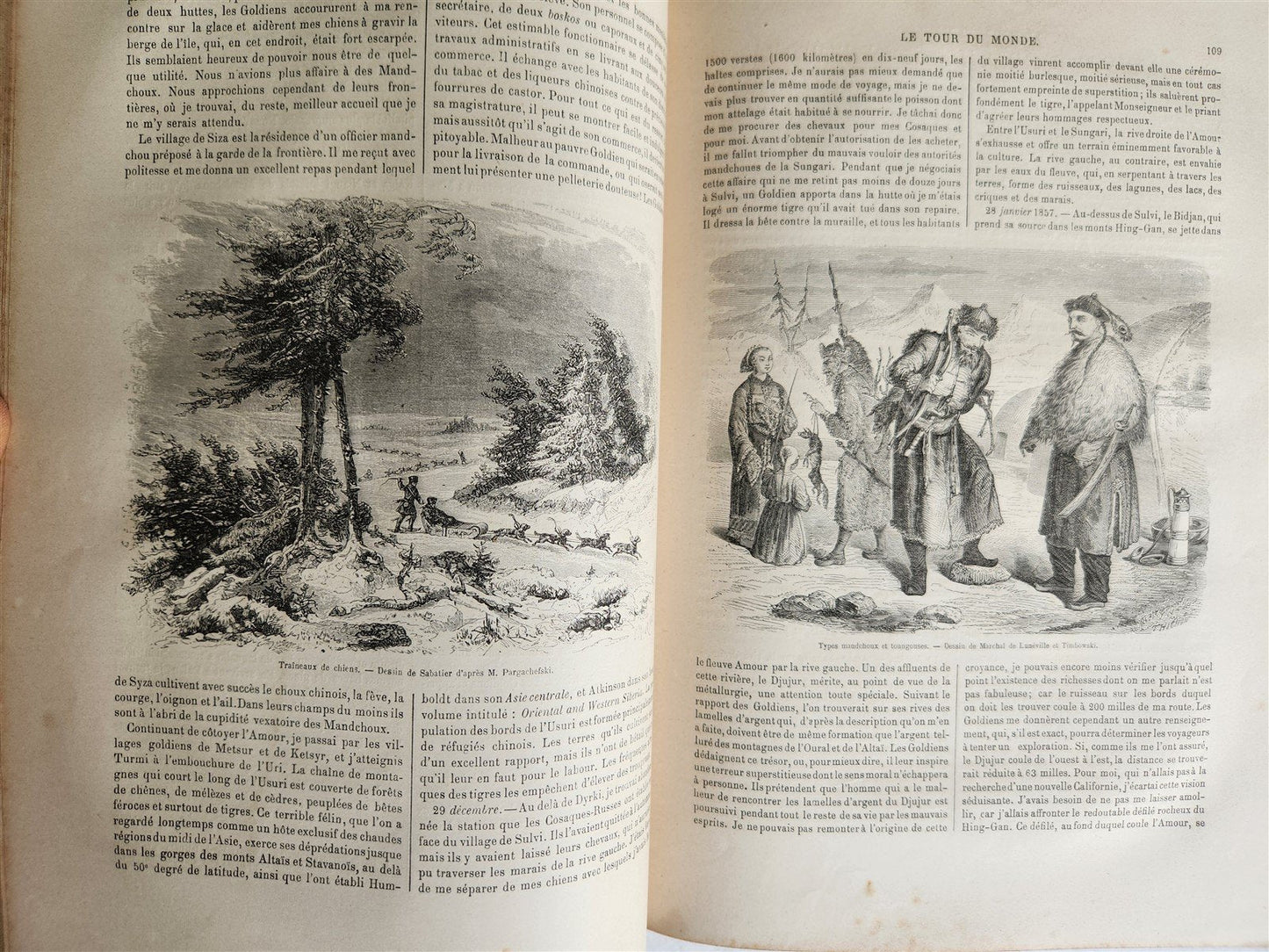 1860 HISTORY VOYAGES ILLUSTRATED antique AFRICA JAPAN USA NORTH POLE CAUCASUS