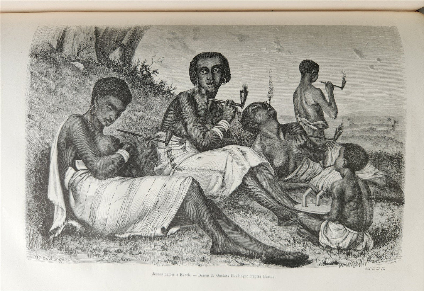 1860 HISTORY VOYAGES ILLUSTRATED antique AFRICA CUBA AUSTRALIA YAKUTSK RUSSIA