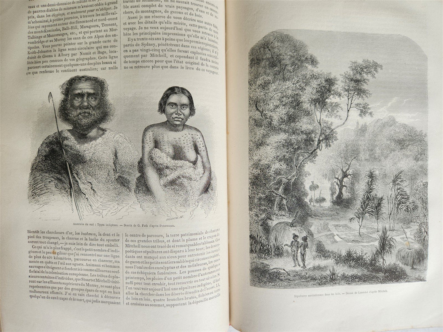 1860 HISTORY VOYAGES ILLUSTRATED antique AFRICA CUBA AUSTRALIA YAKUTSK RUSSIA
