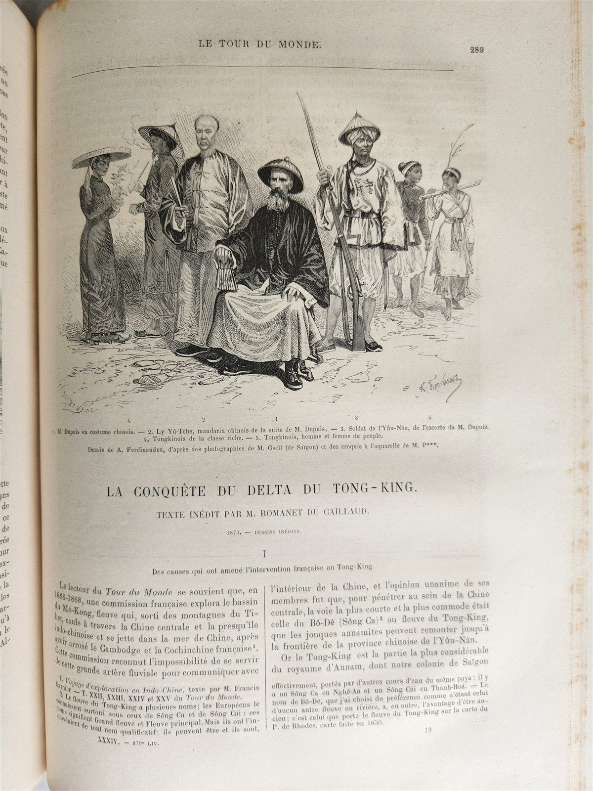 1877 HISTORY VOYAGES ILLUSTRATED antique COLOMBIA AFRICA MONGOLIA VIETNAM