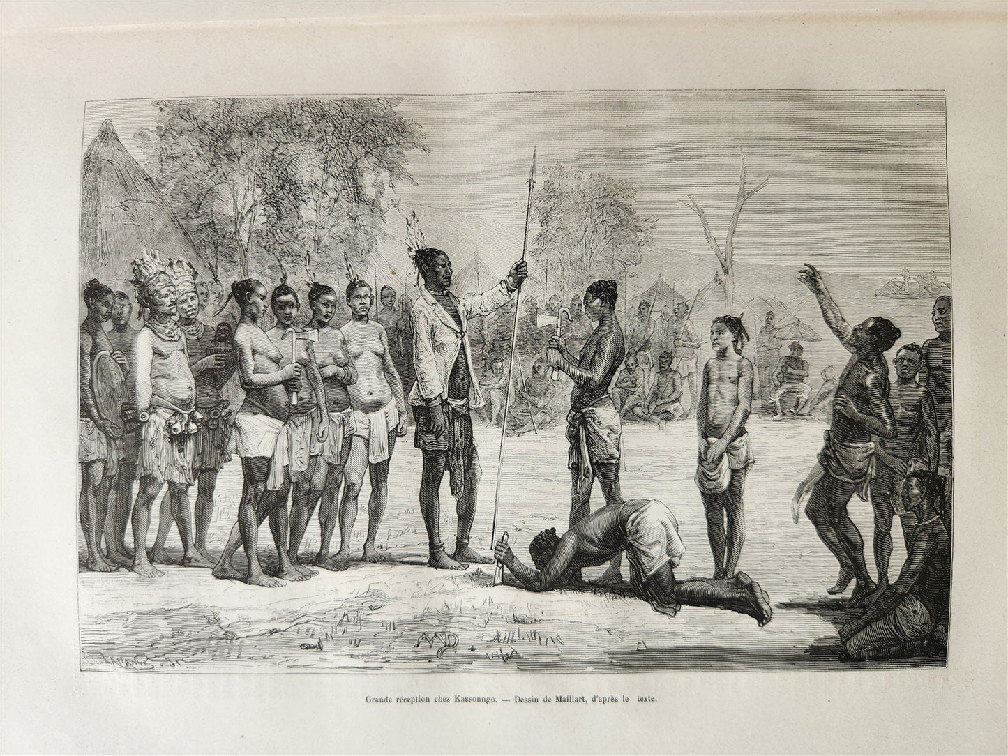 1877 HISTORY VOYAGES ILLUSTRATED antique COLOMBIA AFRICA MONGOLIA VIETNAM