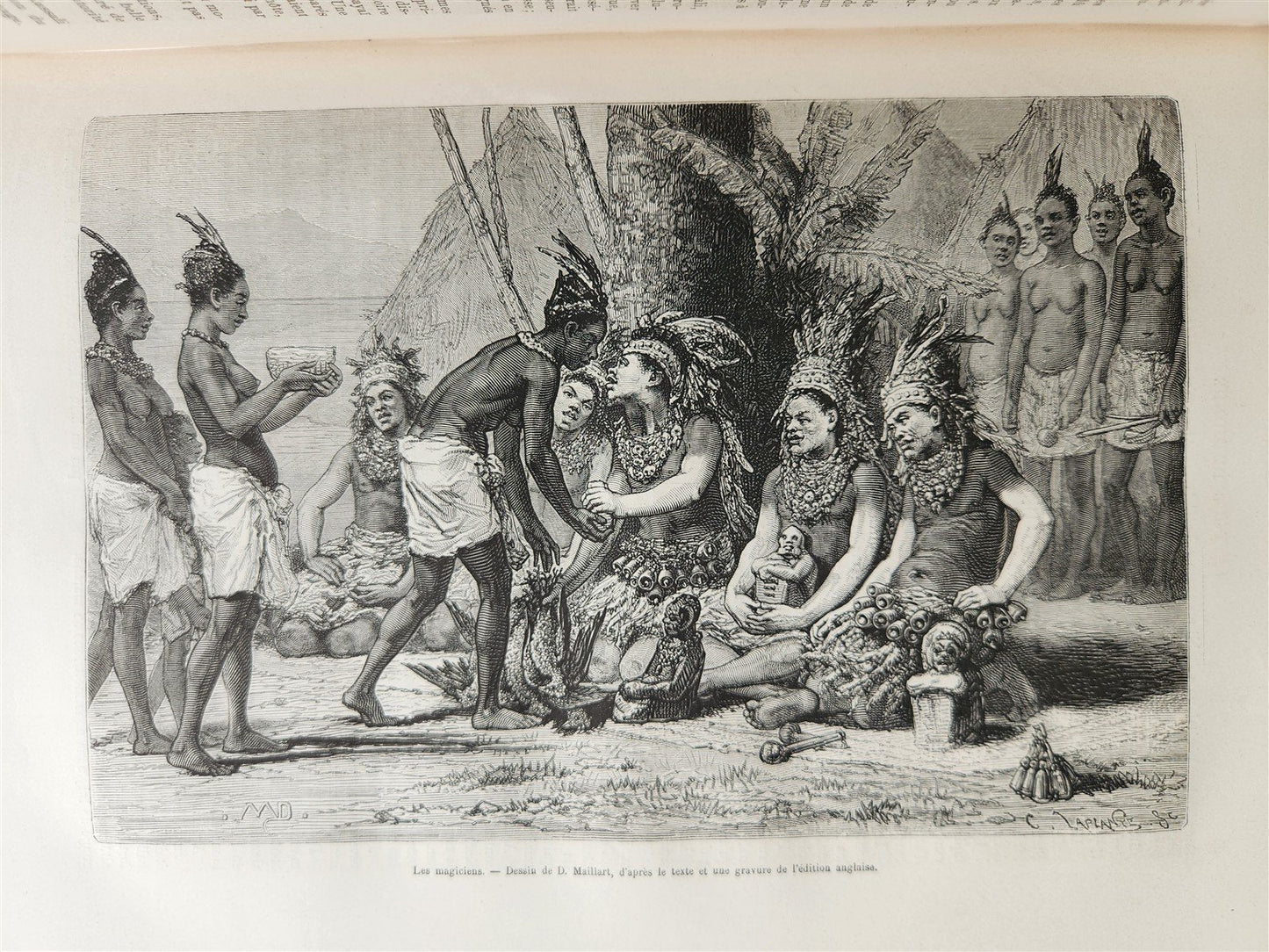 1877 HISTORY VOYAGES ILLUSTRATED antique COLOMBIA AFRICA MONGOLIA VIETNAM