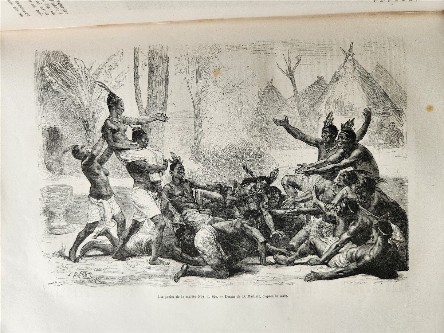 1877 HISTORY VOYAGES ILLUSTRATED antique COLOMBIA AFRICA MONGOLIA VIETNAM