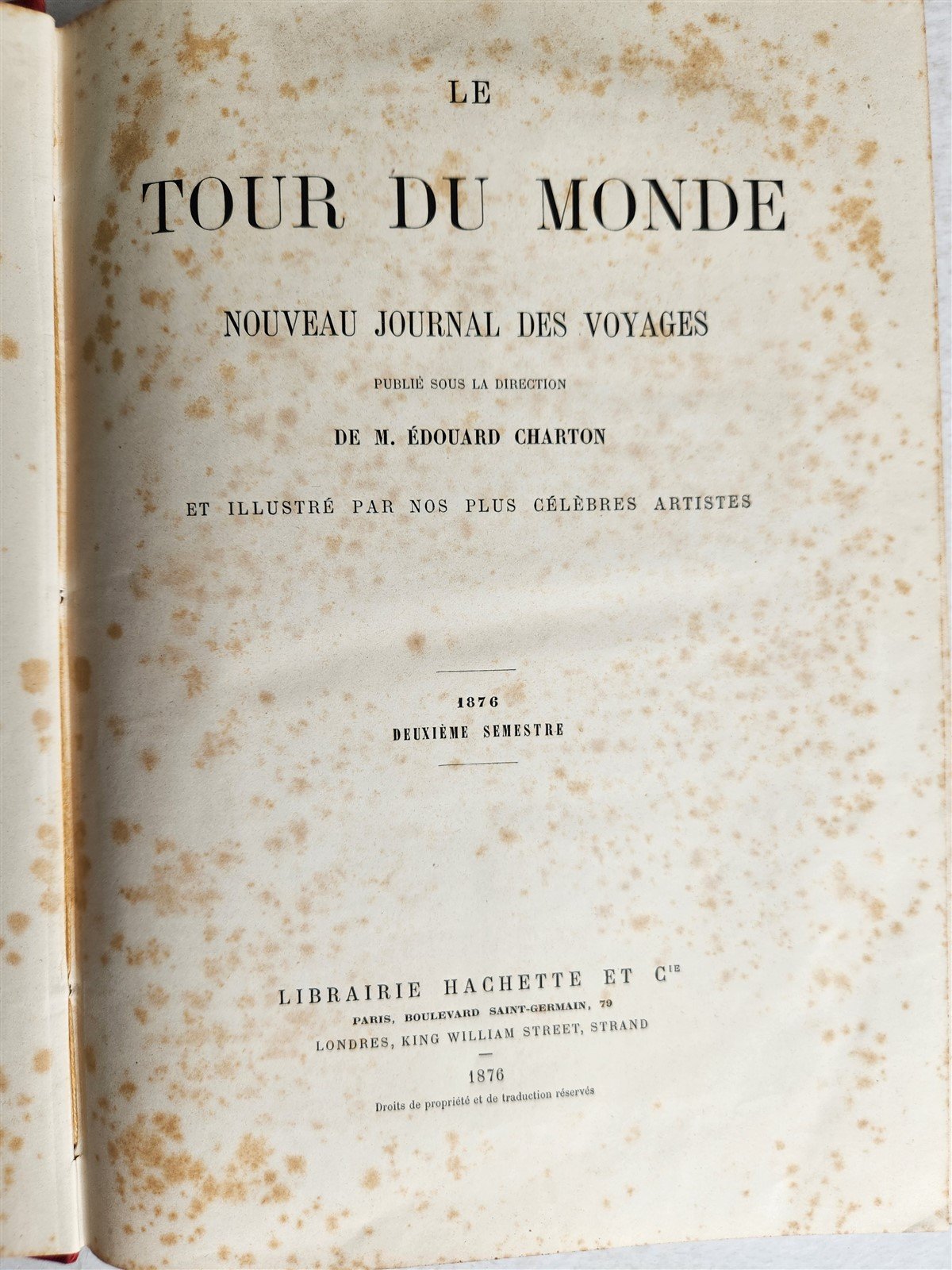 1876 HISTORY of VOYAGES ILLUSTRATED antique USA FRANZ JOSEPH LAND RUSSIA GREECE