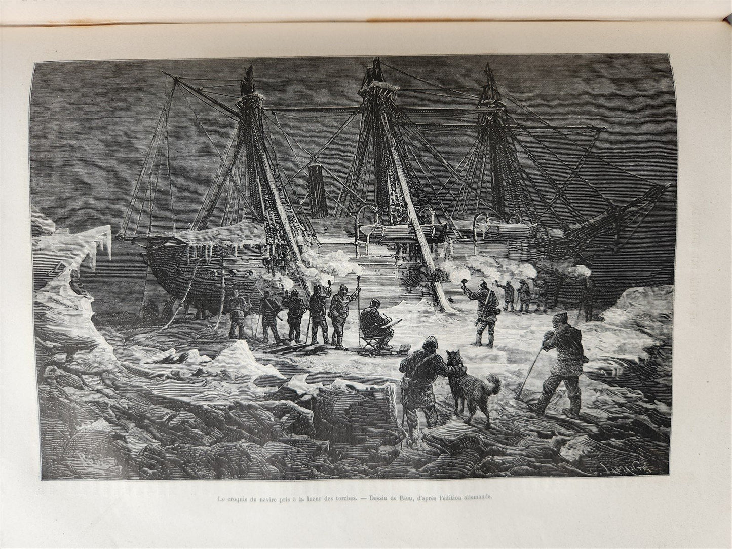 1876 HISTORY of VOYAGES ILLUSTRATED antique USA FRANZ JOSEPH LAND RUSSIA GREECE