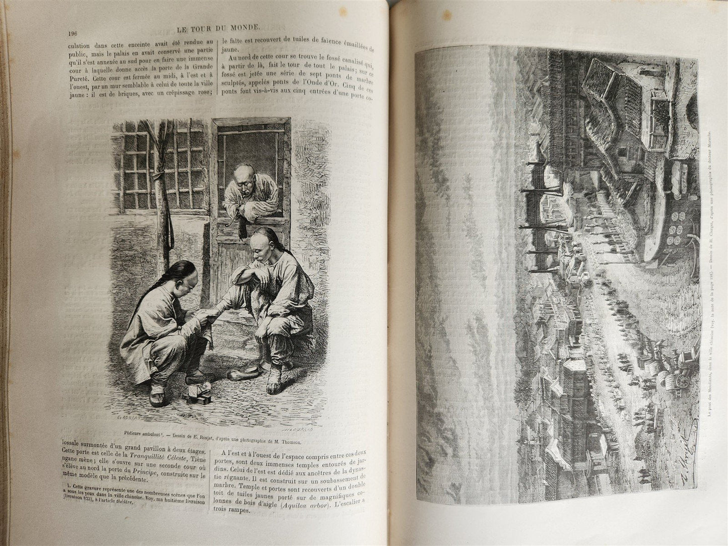 1876 HISTORY of VOYAGES ILLUSTRATED antique USA FRANZ JOSEPH LAND RUSSIA GREECE