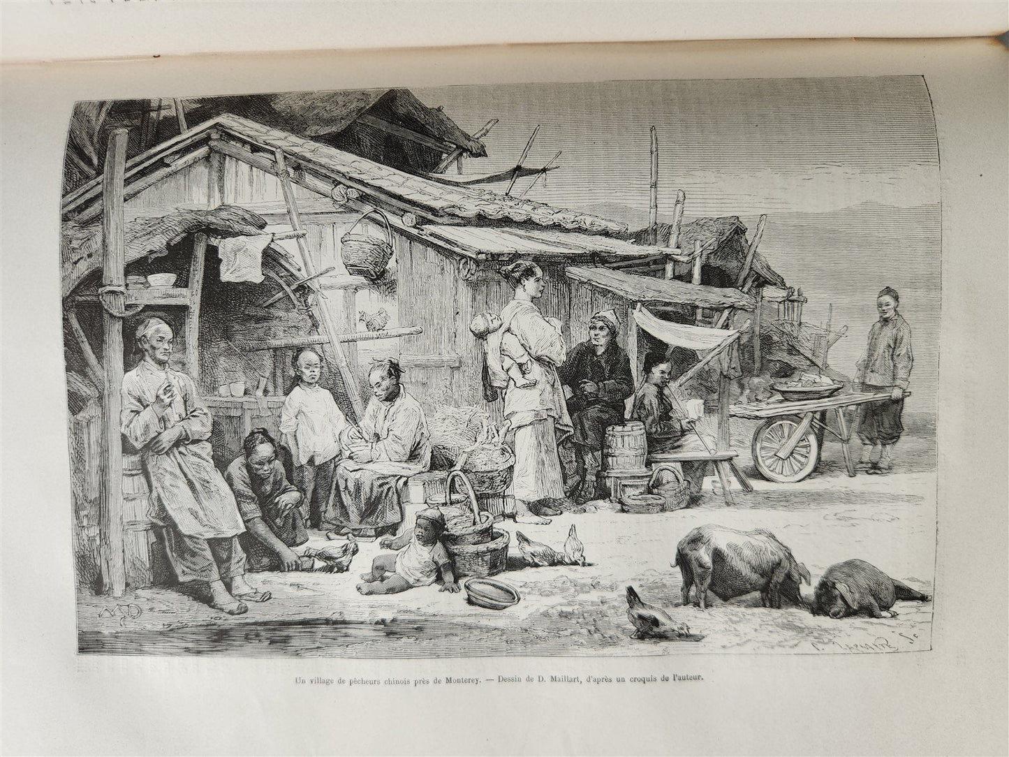 1876 HISTORY of VOYAGES ILLUSTRATED antique USA FRANZ JOSEPH LAND RUSSIA GREECE