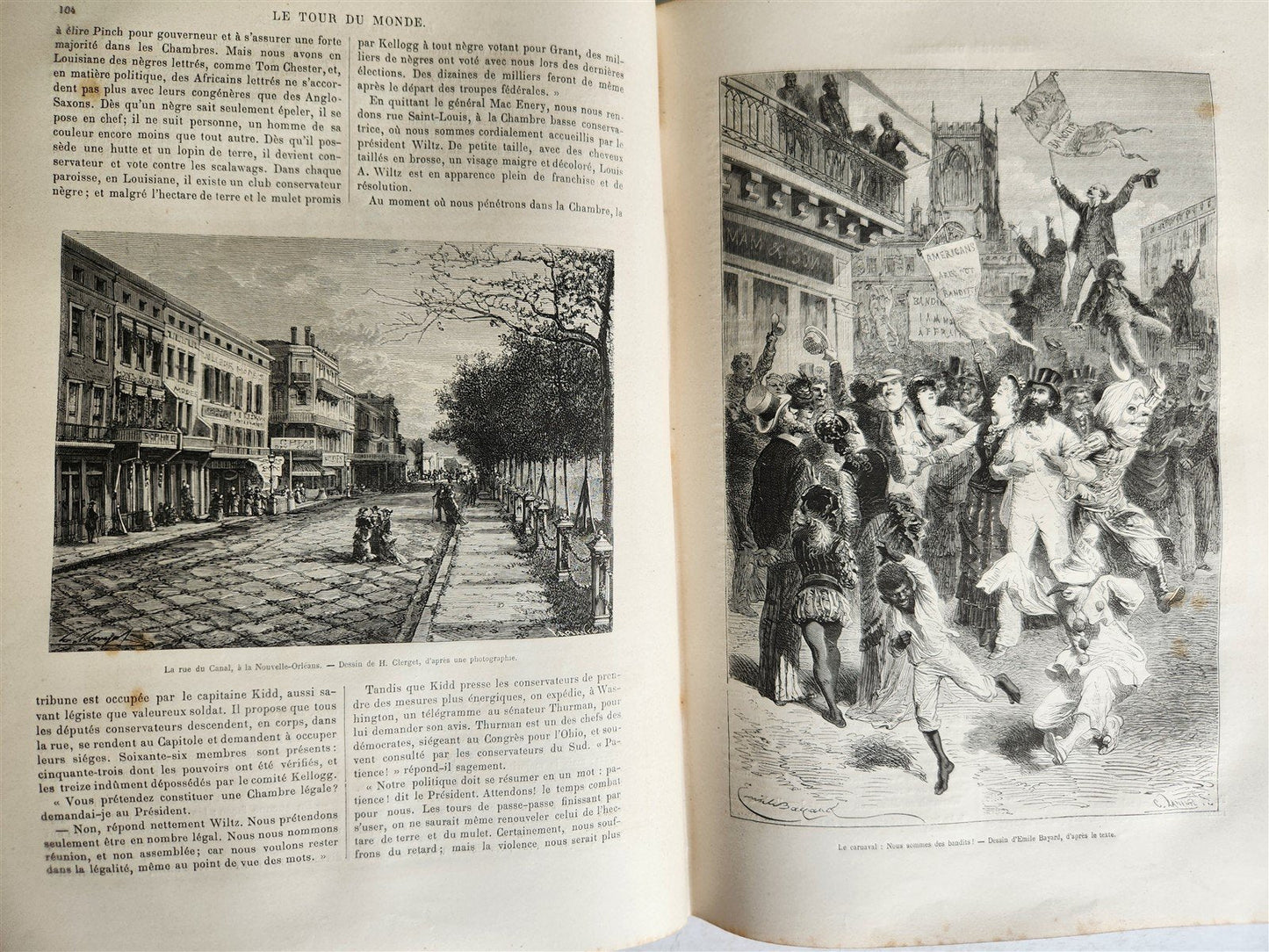 1876 HISTORY of VOYAGES ILLUSTRATED antique USA FRANZ JOSEPH LAND RUSSIA GREECE