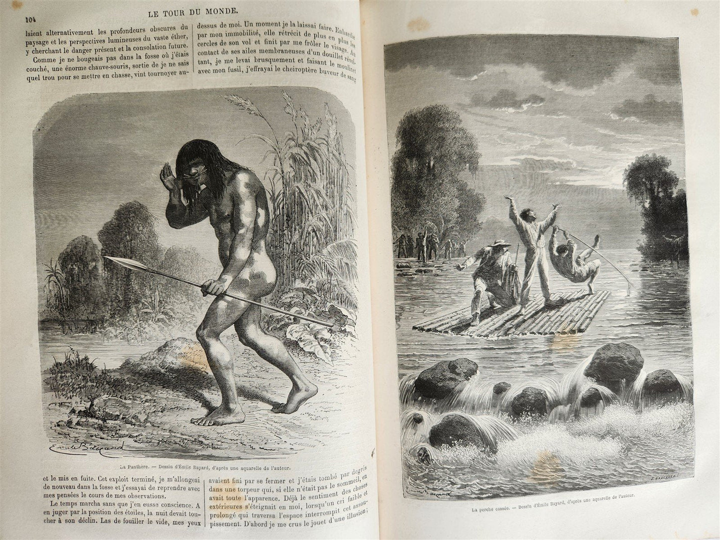 1872 HISTORY VOYAGES ILLUSTRATED antique AFRICA PERU RUSSIA CENTRAL ALPES FRANCE